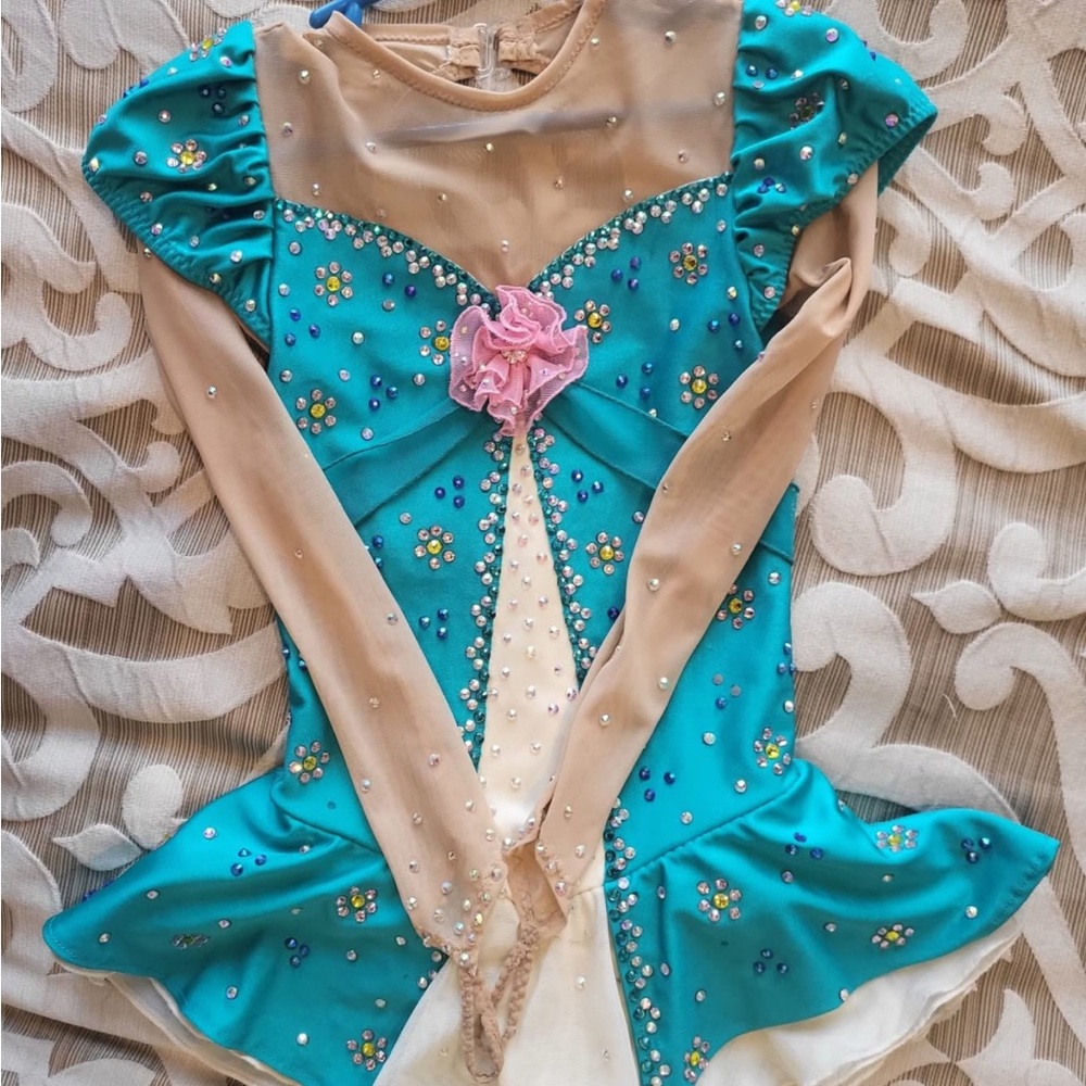 Disney Themed - Giselle (Enchanted) Custom Figure Skating Dress